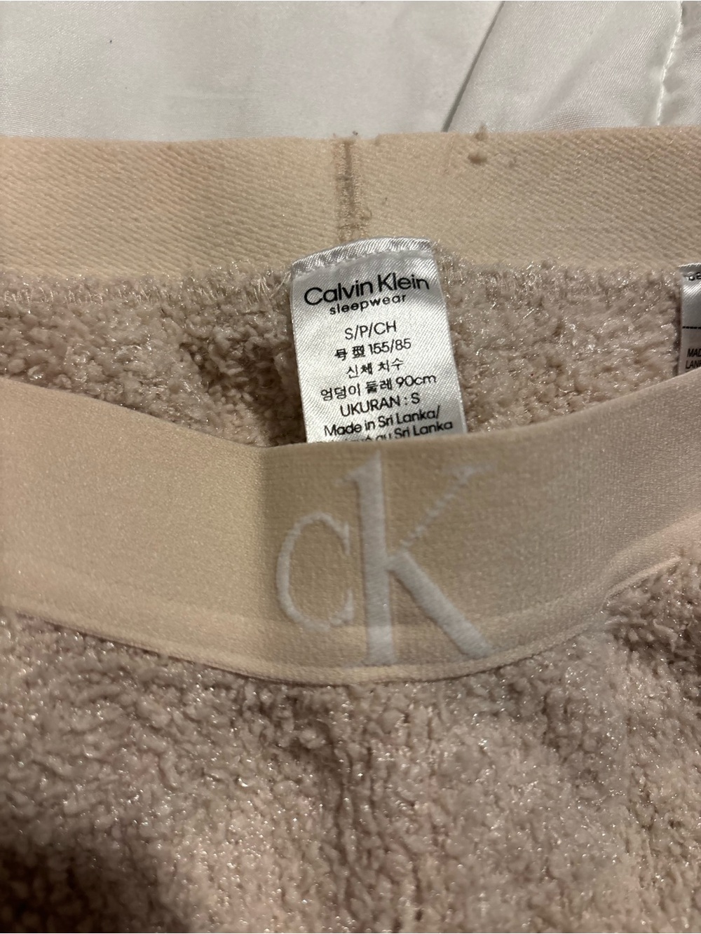 Calvin Klein matching plus lounge jogger pants (size sm) and crop sweatshirt med - Picture 9 of 12